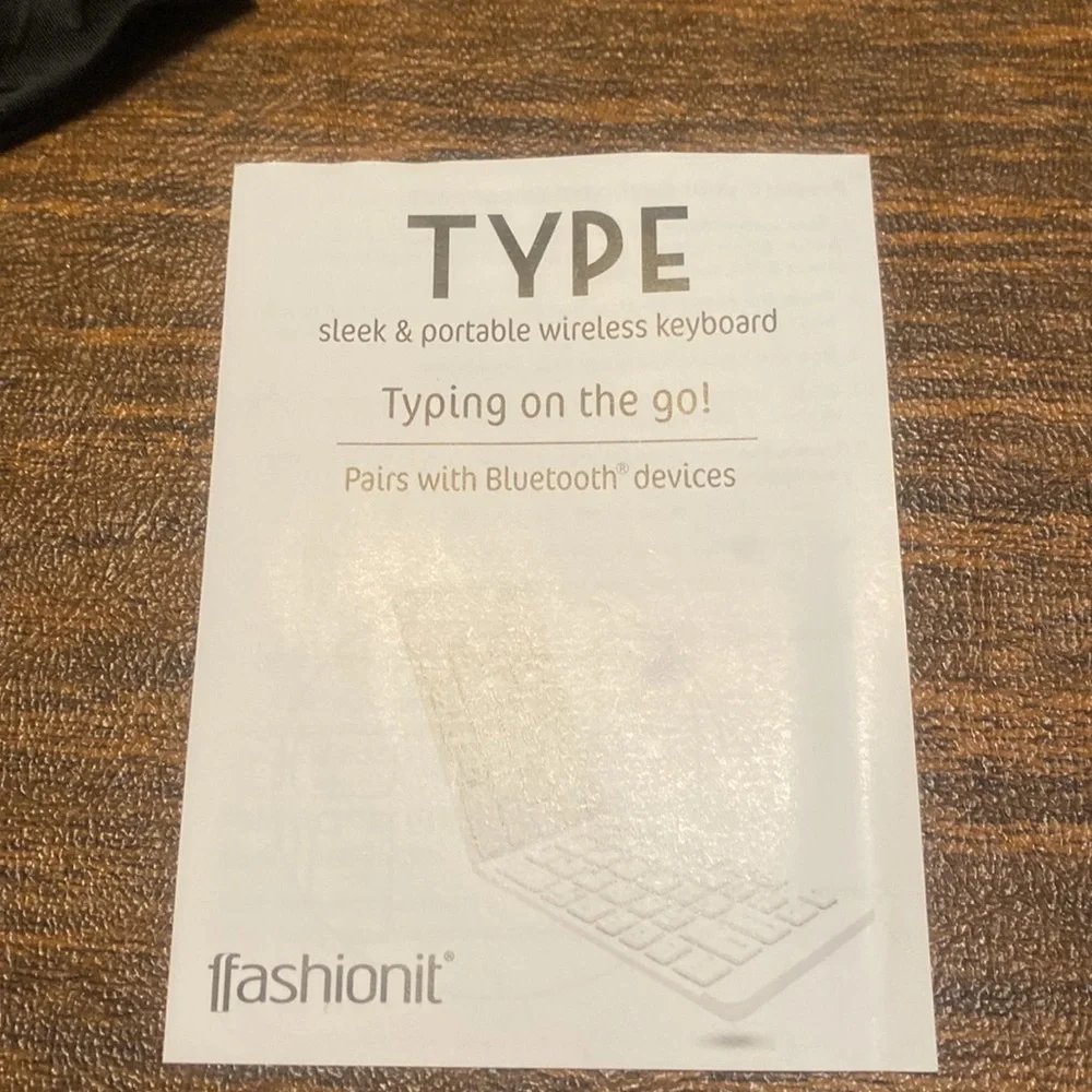 NEW in box - Wireless Portable Keyboard by Fashionit, 11.5”